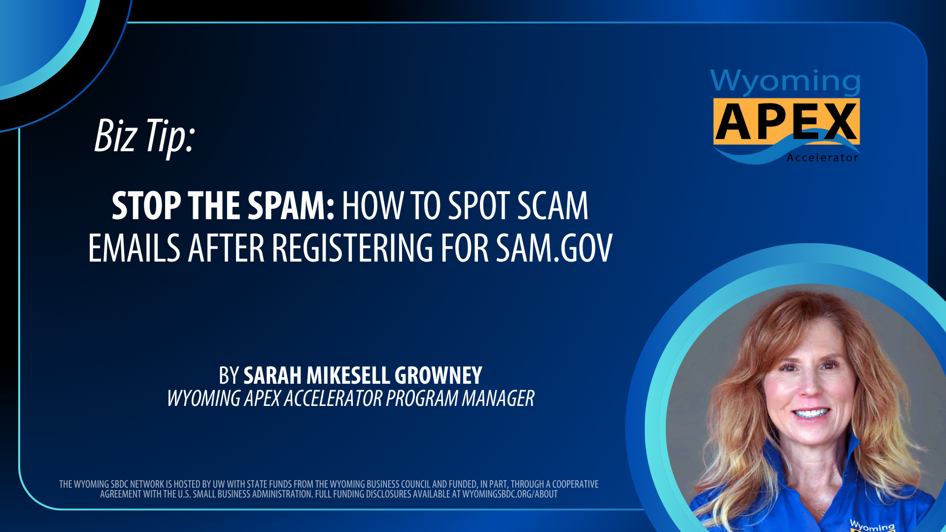 Stop The Spam - How to Spot Scam Emails After Registering for SAM.gov