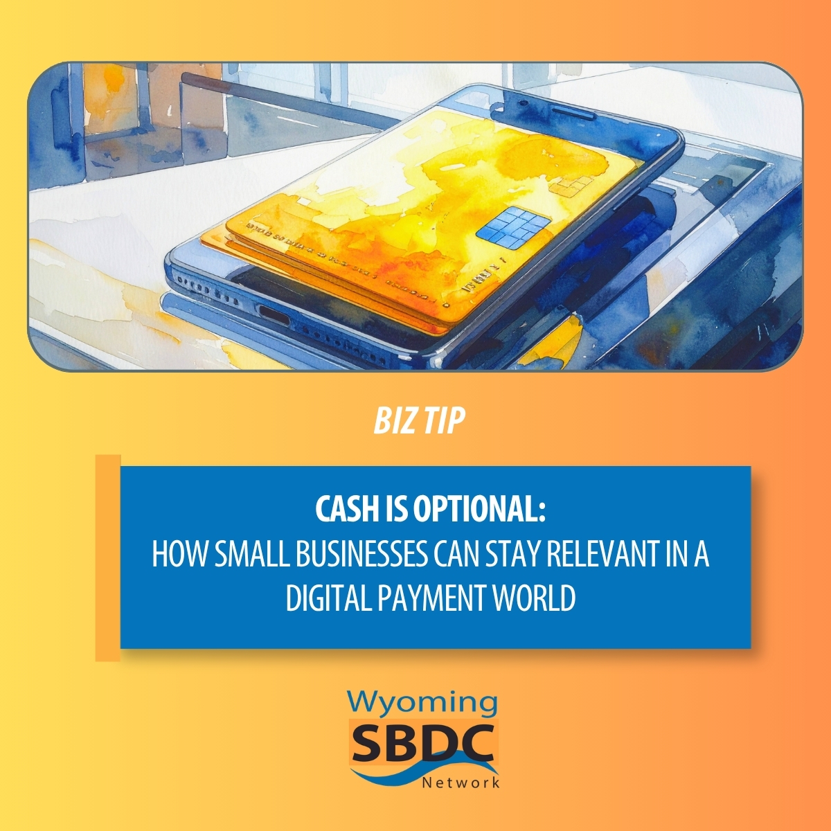 a phone and credit card on a countertop