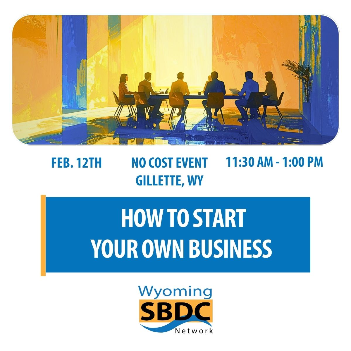 How to start your own business, people meeting at a table