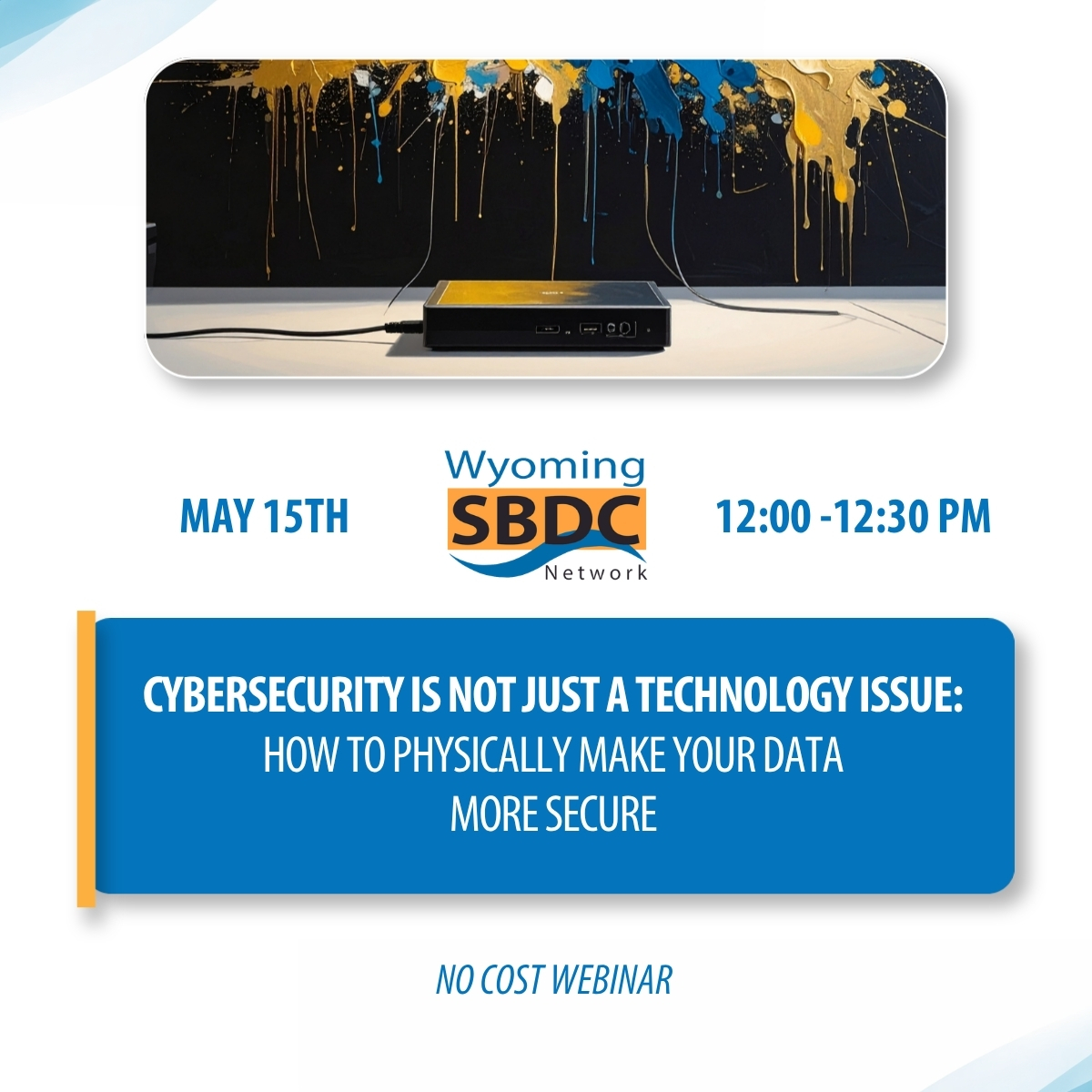 Storage drive on desk