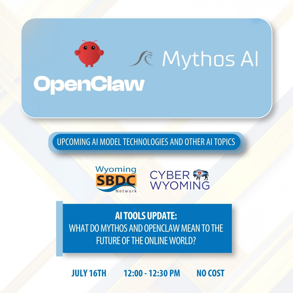 logos for mythos and open claw AI