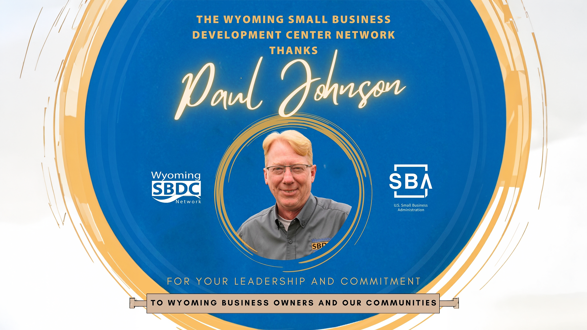 Thank You, Paul Johnson