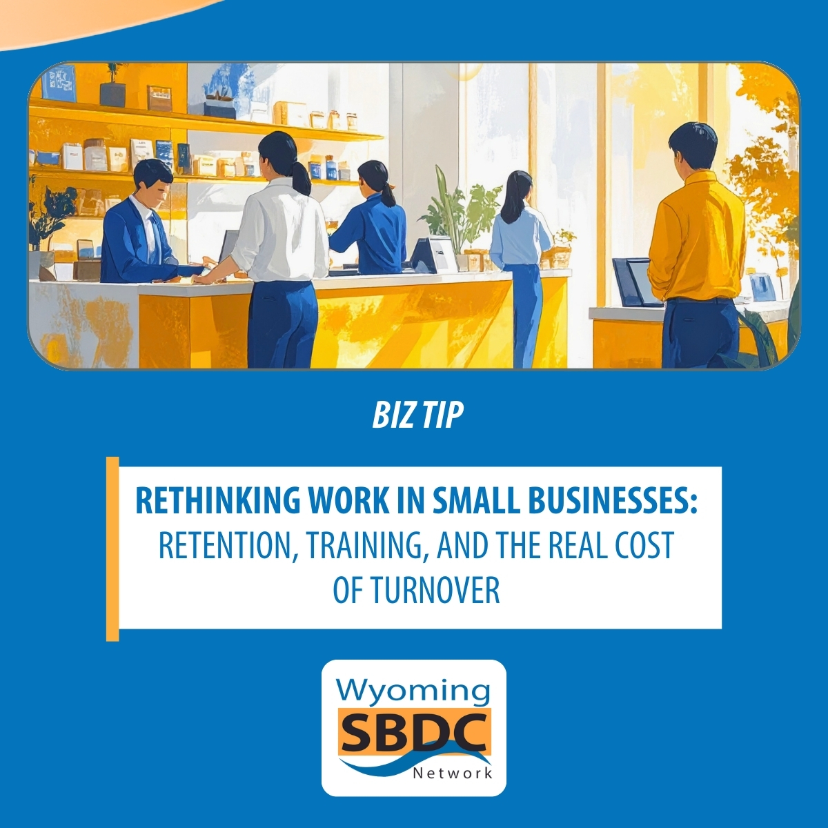 retention business tip graphic