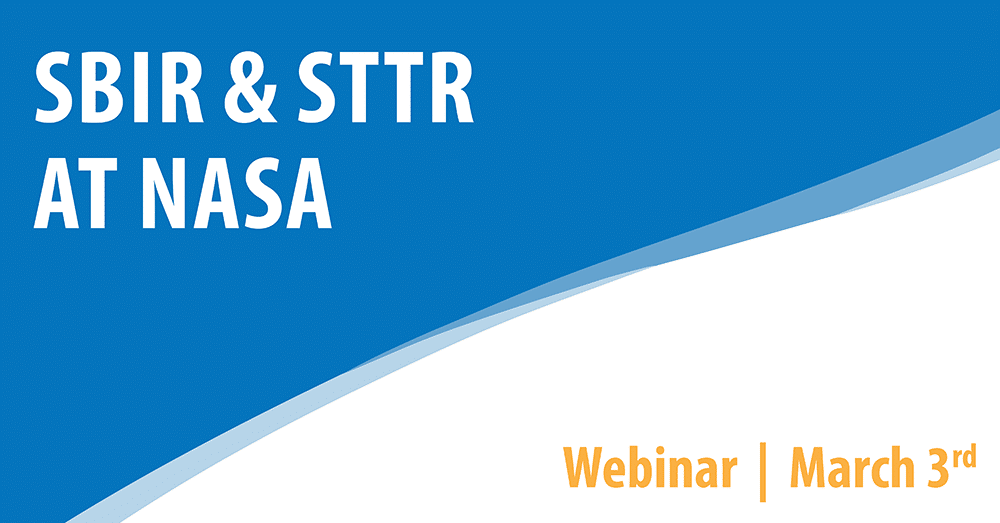 SBIR & STTR at NASA