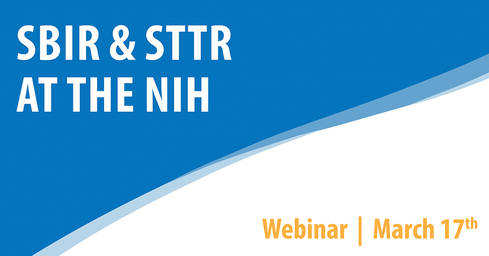 SBIR & STTR at the NIH