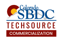 Colorado SBDC Techsource Commercialization Logo