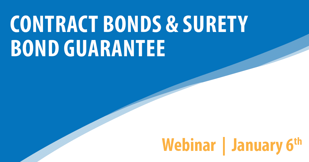 Contract Bonds & Surety Bond Guarantee