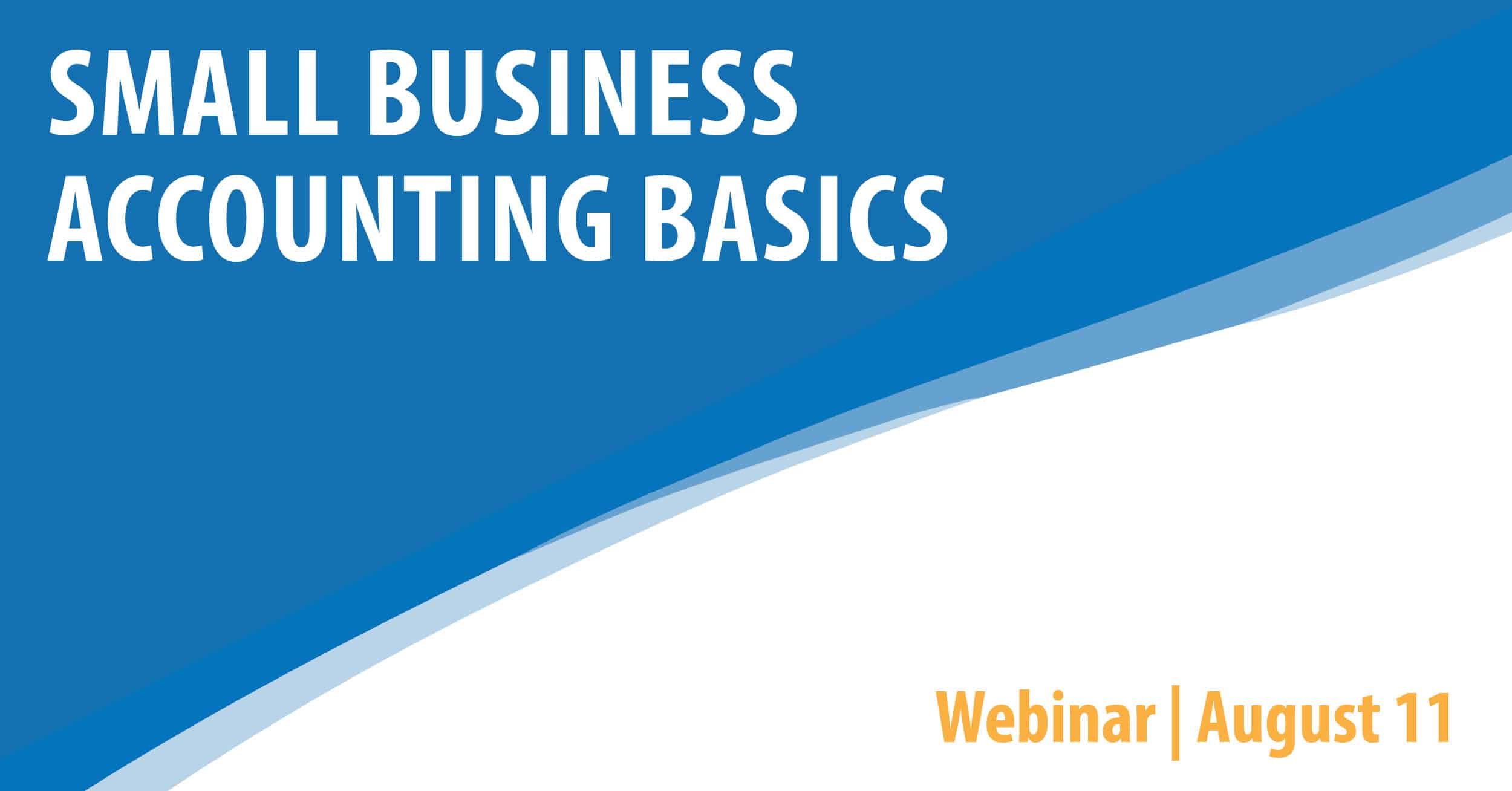 Small Business Accounting Basics