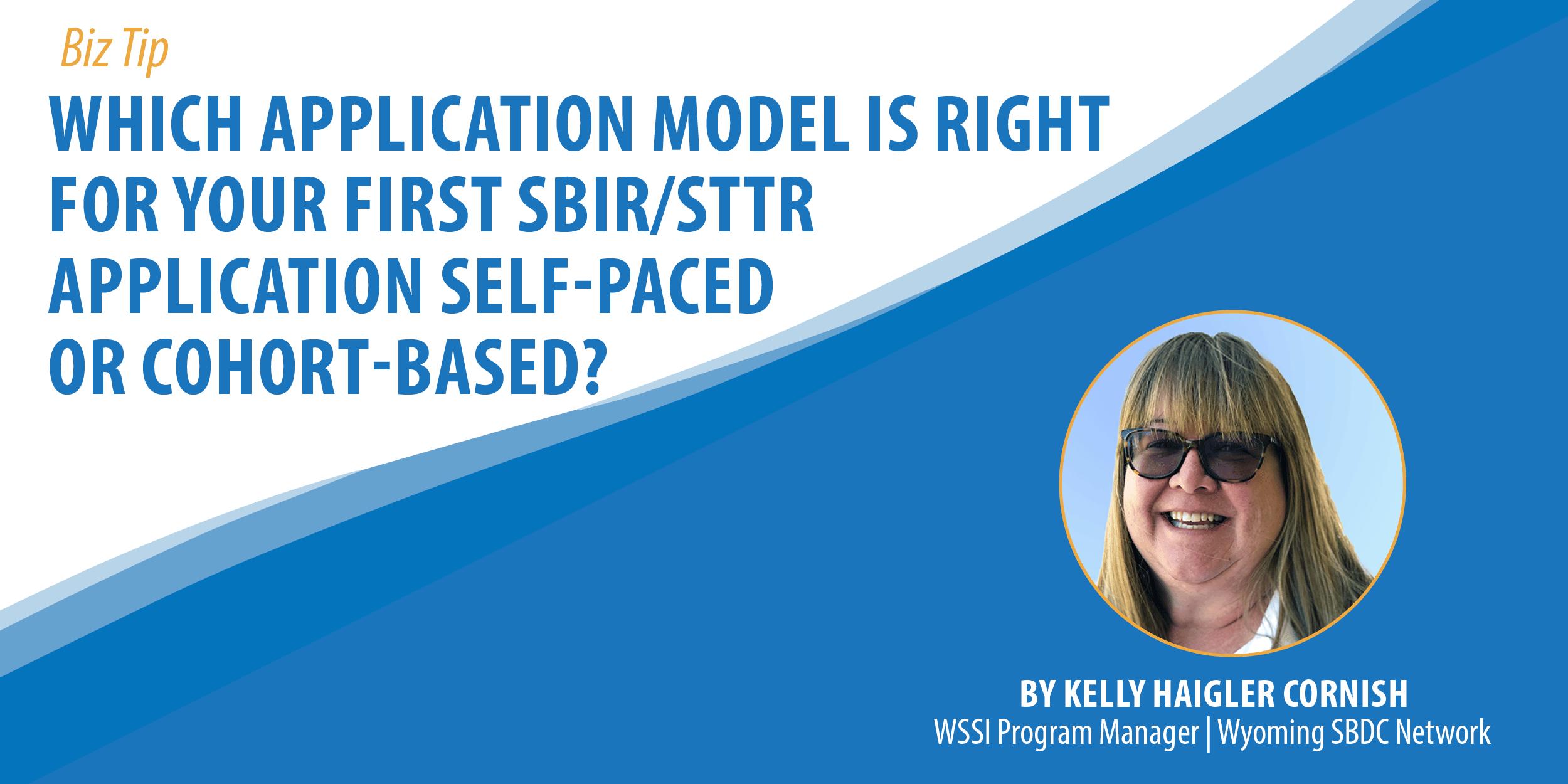 Which application model is right for your first SBIR/STTR Application, self-paced or cohort-based?